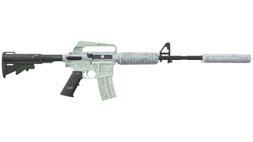 M4A1-S | Printstream (Battle-Scarred)