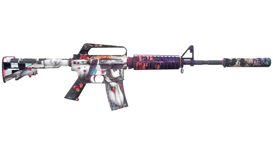 M4A1-S | Vaporwave (Battle-Scarred)