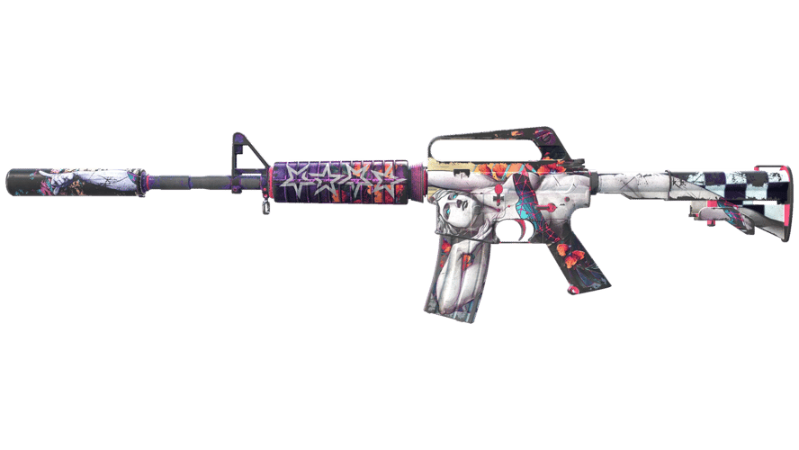 M4A1-S | Vaporwave (Battle-Scarred)
