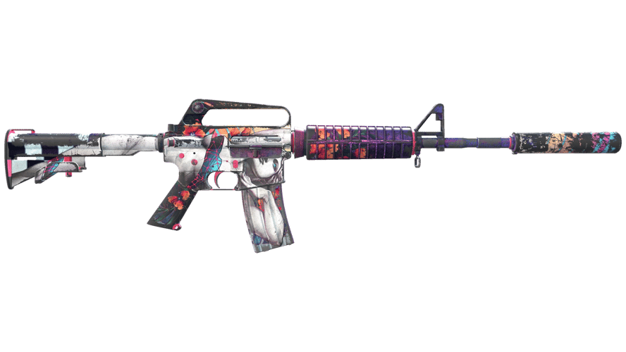 M4A1-S | Vaporwave (Battle-Scarred)