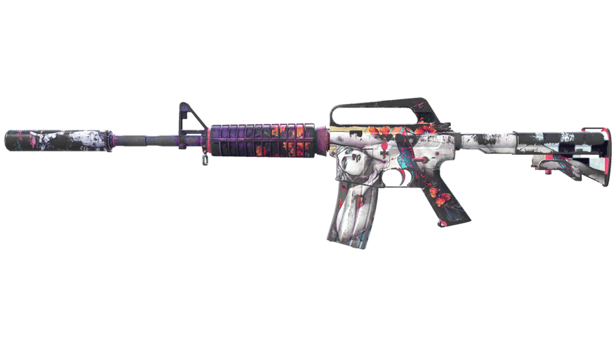 M4A1-S | Vaporwave (Battle-Scarred)