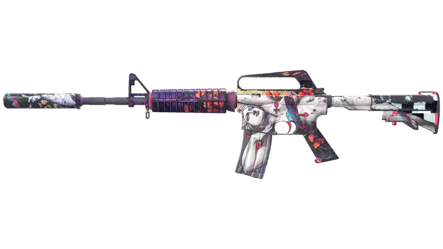 M4A1-S | Vaporwave (Battle-Scarred)
