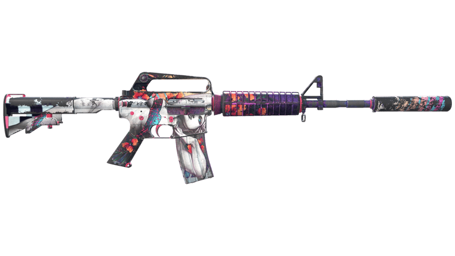 M4A1-S | Vaporwave (Battle-Scarred)