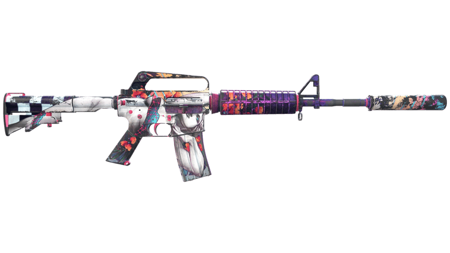 M4A1-S | Vaporwave (Well-Worn)