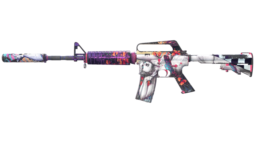 M4A1-S | Vaporwave (Well-Worn)