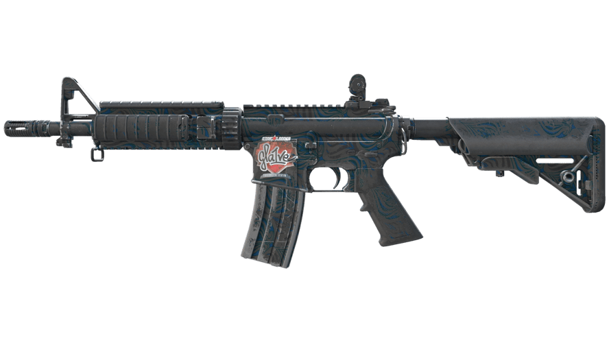 M4A4 | Dark Blossom (Battle-Scarred)