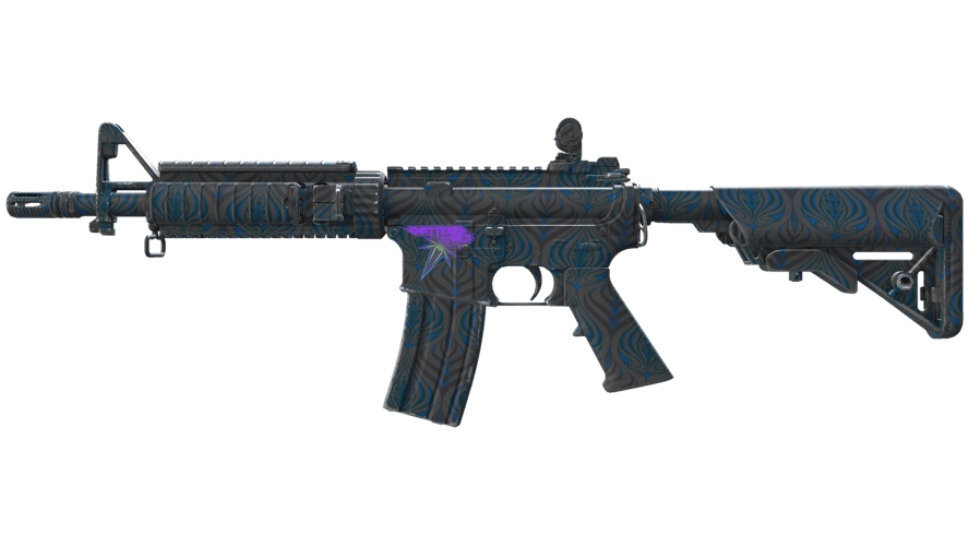 M4A4 | Dark Blossom (Minimal Wear)