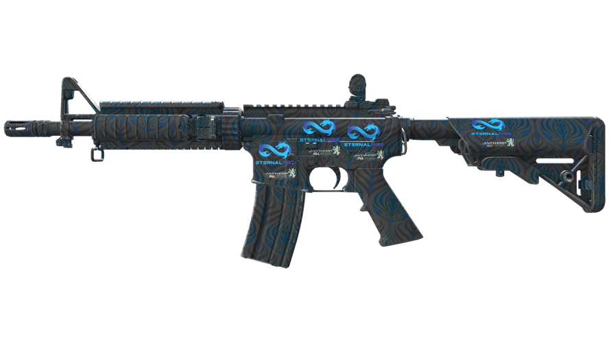 M4A4 | Dark Blossom (Minimal Wear)