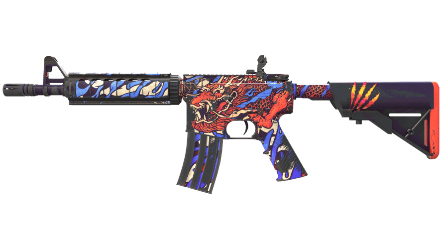 M4A4 | 龍王 (Dragon King) (Field-Tested)