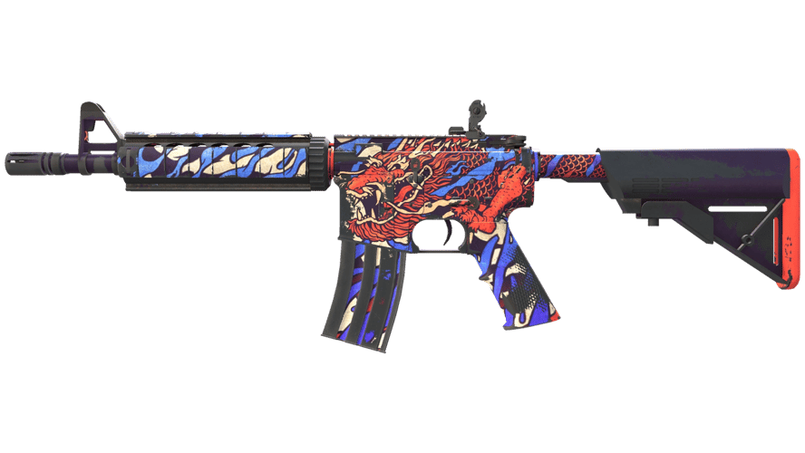 M4A4 | 龍王 (Dragon King) (Field-Tested)