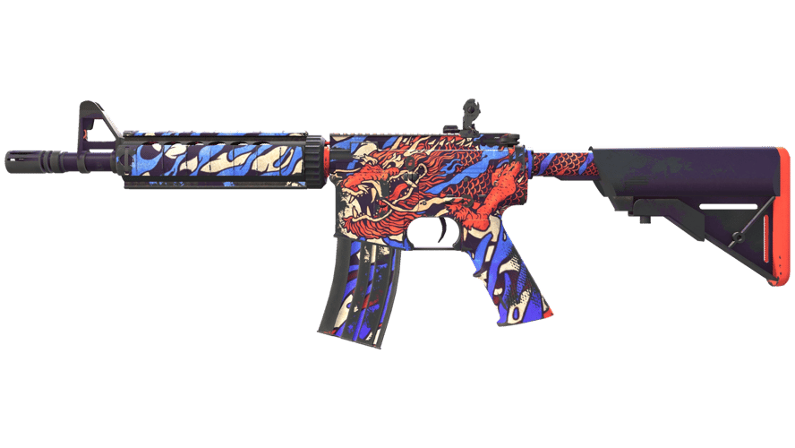 M4A4 | 龍王 (Dragon King) (Field-Tested)