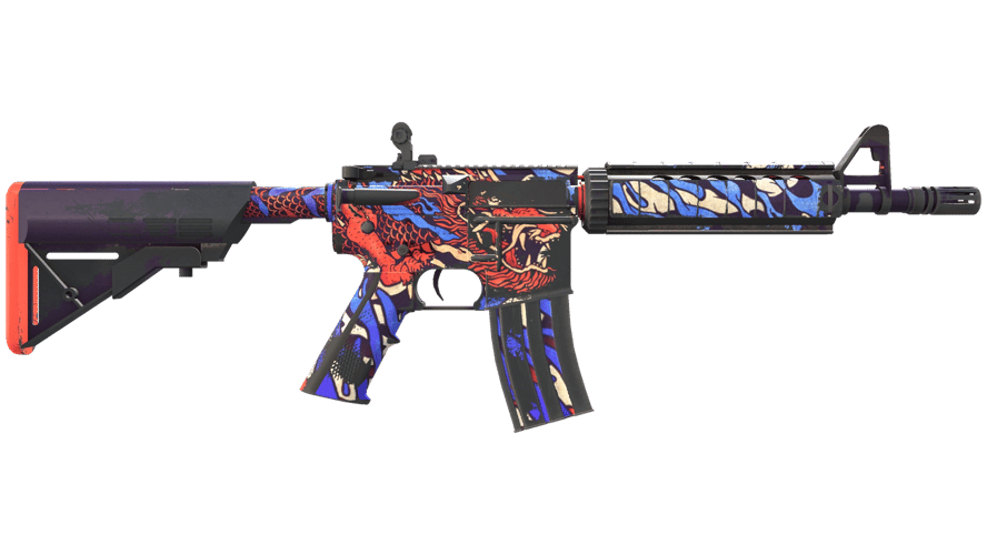 M4A4 | 龍王 (Dragon King) (Field-Tested)