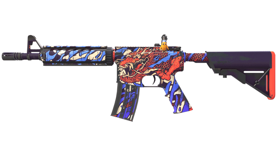 M4A4 | 龍王 (Dragon King) (Field-Tested)