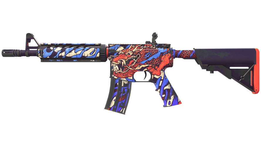 M4A4 | 龍王 (Dragon King) (Field-Tested)