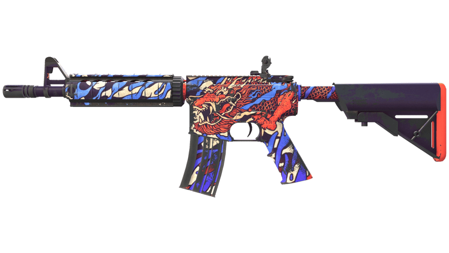M4A4 | 龍王 (Dragon King) (Field-Tested)