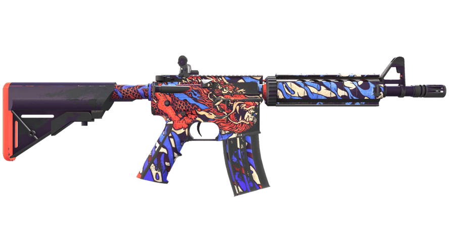 M4A4 | 龍王 (Dragon King) (Field-Tested)