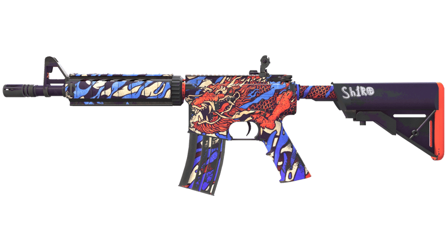 M4A4 | 龍王 (Dragon King) (Field-Tested)