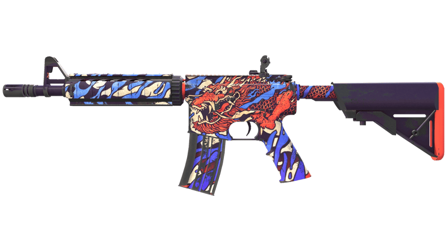 M4A4 | 龍王 (Dragon King) (Minimal Wear)