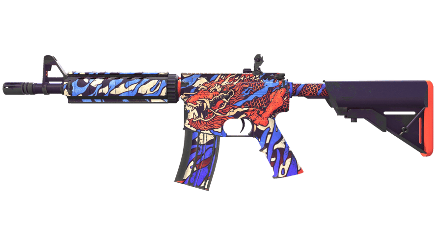 M4A4 | 龍王 (Dragon King) (Minimal Wear)