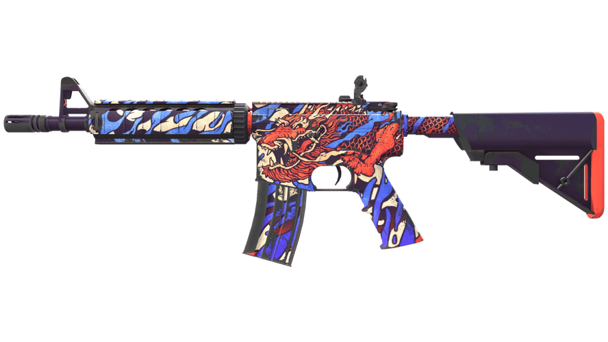 M4A4 | 龍王 (Dragon King) (Minimal Wear)