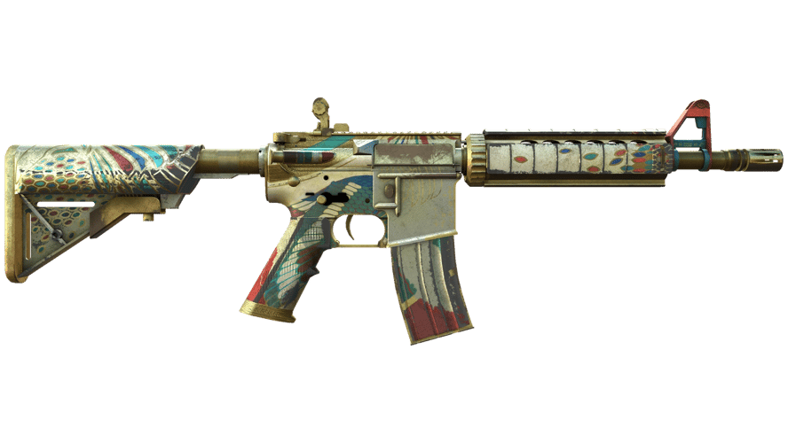 M4A4 | Eye of Horus (Battle-Scarred)