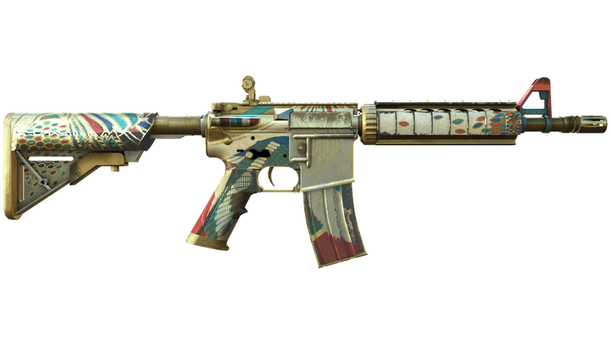 M4A4 | Eye of Horus (Battle-Scarred)
