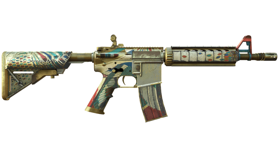 M4A4 | Eye of Horus (Battle-Scarred)