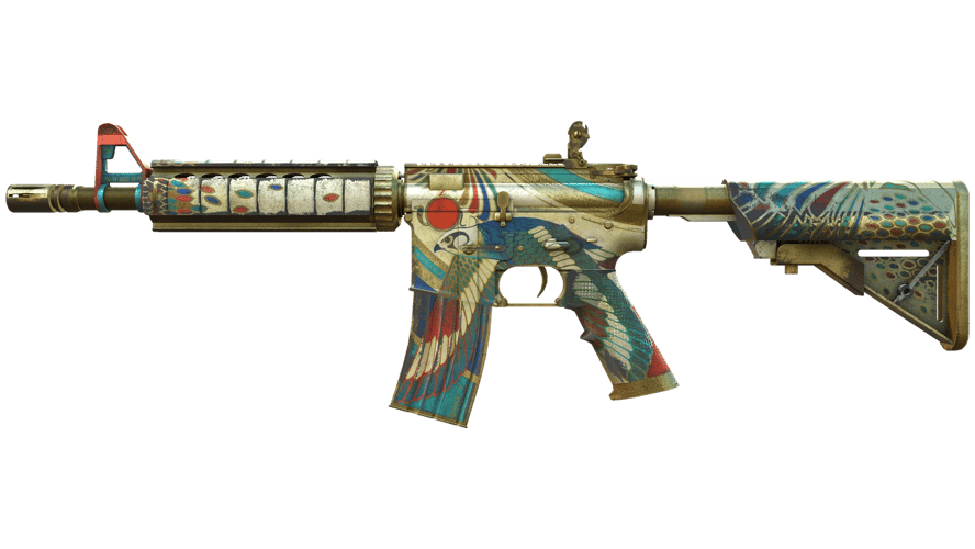 M4A4 | Eye of Horus (Battle-Scarred)