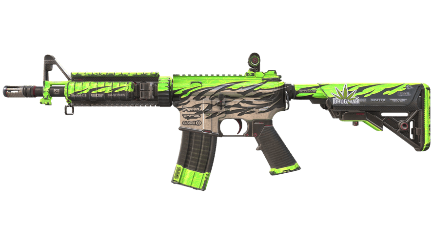 M4A4 | Full Throttle (Battle-Scarred)