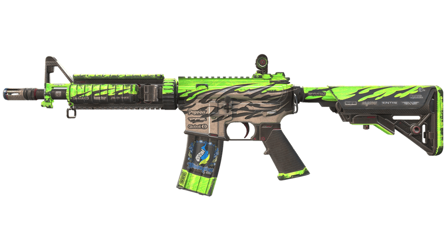 M4A4 | Full Throttle (Battle-Scarred)