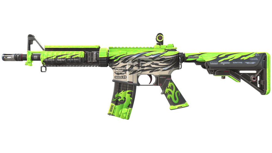 M4A4 | Full Throttle (Minimal Wear)