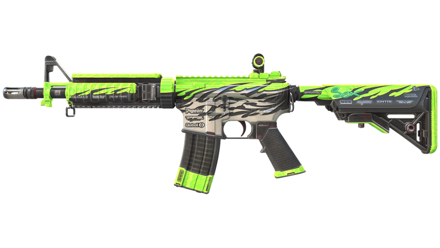 M4A4 | Full Throttle (Minimal Wear)