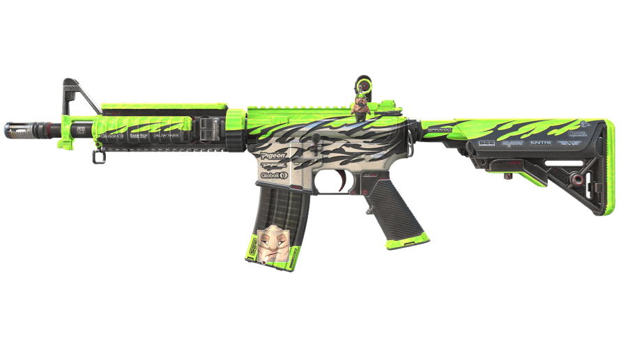M4A4 | Full Throttle (Minimal Wear)