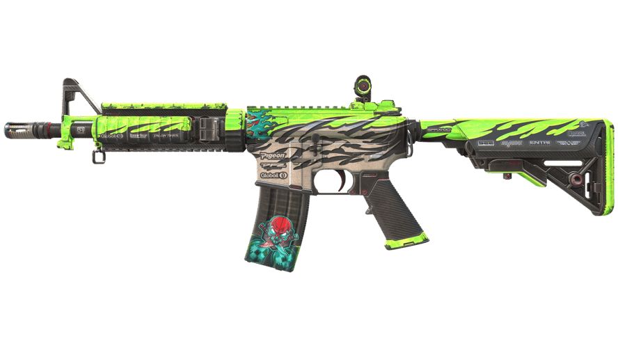 M4A4 | Full Throttle (Well-Worn)
