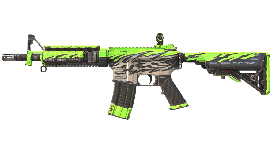 M4A4 | Full Throttle (Well-Worn)
