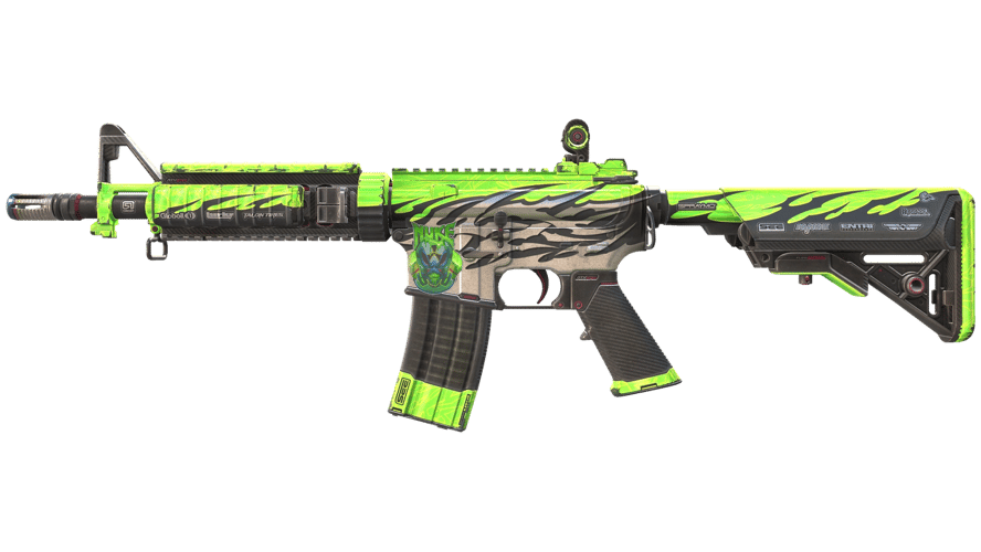 M4A4 | Full Throttle (Well-Worn)
