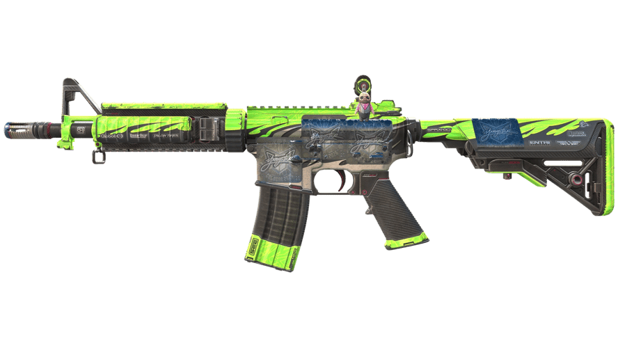 M4A4 | Full Throttle (Well-Worn)