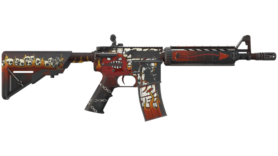 M4A4 | Hellfire (Field-Tested)