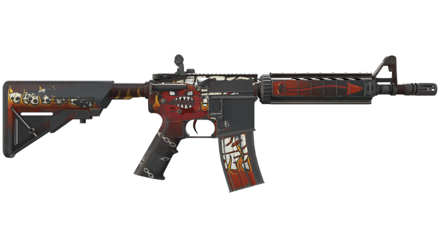 M4A4 | Hellfire (Field-Tested)