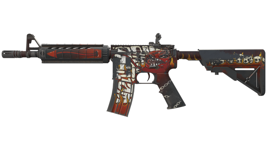 M4A4 | Hellfire (Field-Tested)