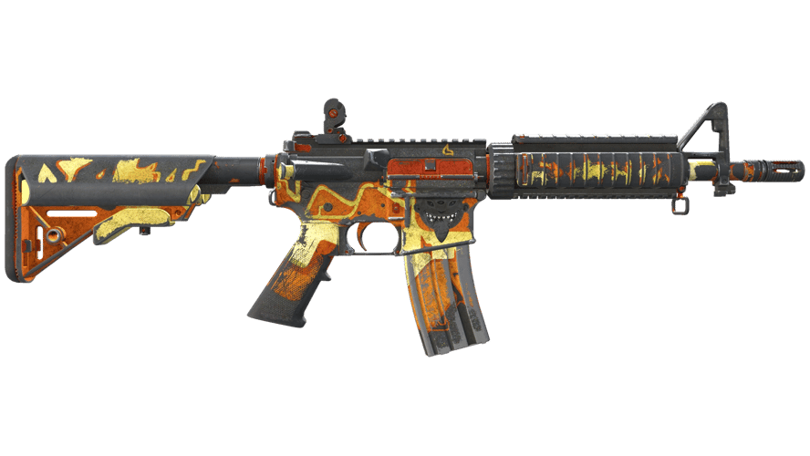 M4A4 | Hellish (Battle-Scarred)