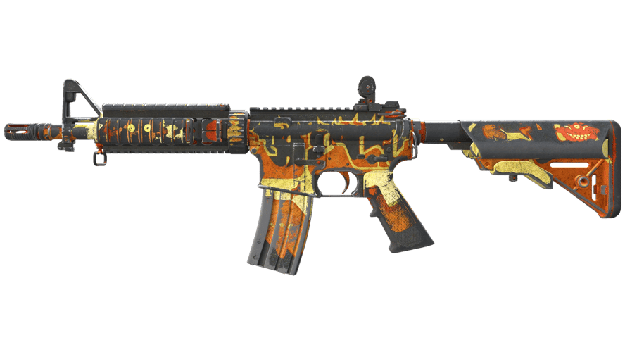 M4A4 | Hellish (Battle-Scarred)