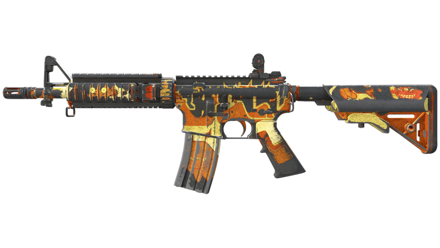 M4A4 | Hellish (Battle-Scarred)