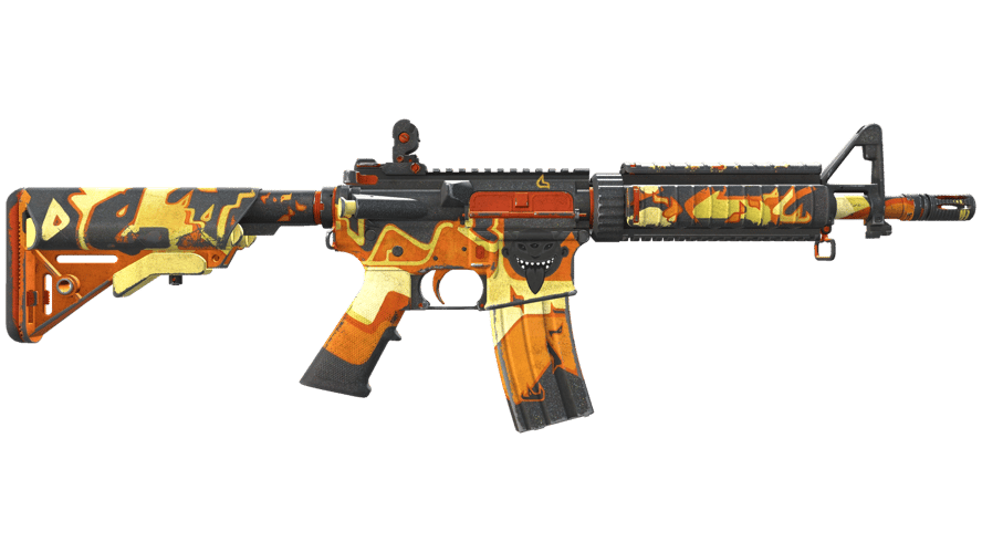 M4A4 | Hellish (Battle-Scarred)