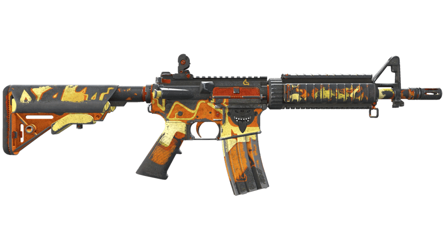 M4A4 | Hellish (Battle-Scarred)