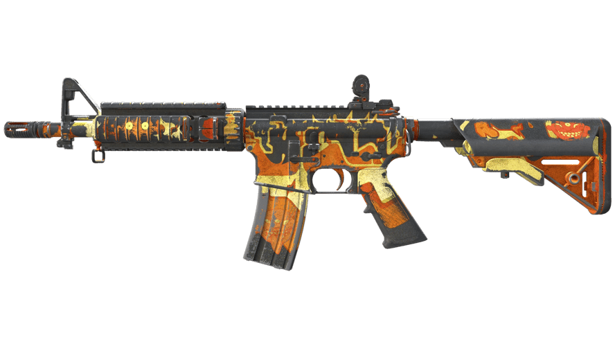 M4A4 | Hellish (Battle-Scarred)