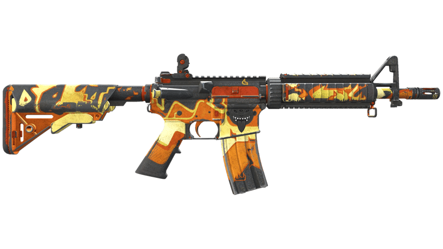 M4A4 | Hellish (Battle-Scarred)
