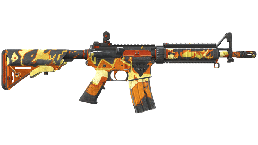 M4A4 | Hellish (Battle-Scarred)