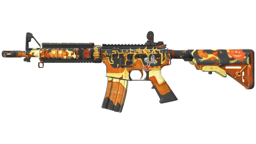 M4A4 | Hellish (Battle-Scarred)