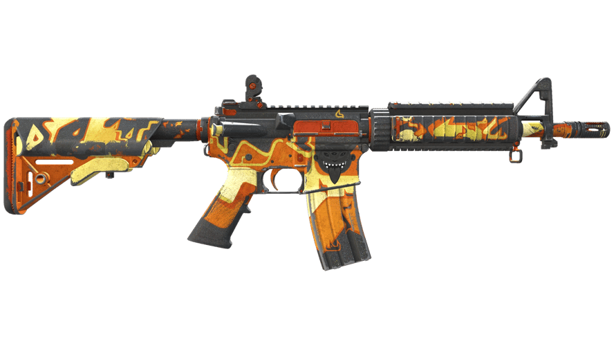M4A4 | Hellish (Battle-Scarred)